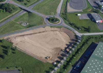 Chantier de terrassement Actiparc à Andrézieux-Bouthéon